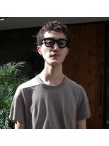 オムズ(OM's)&nbsp;ピンパーマでつくるメンズショート／名古屋メンズパーマ