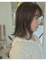 ハニー(Hunny) 切りっぱなしボブ