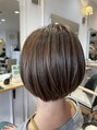 トッカ ヘアーラウンジ 日吉店(tocca)&nbsp;ショートボブは女性らしさが出るスタイルです！