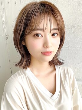 ブロウ ネックス ザ サロン 表参道(VLOW nex the salon) 【hit style＃29】愛されボブ vlow 表参道 韓国 髪質改善 前髪