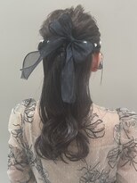 ケンジ 横浜(KENJE)&nbsp;ゆるふわハーフアップ/顔周りカット