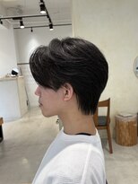 ビューバイネオリーブ 用賀店(Beau'r by neolive)&nbsp;ダークアッシュニュアンスパーマ韓国マッシュ《用賀》