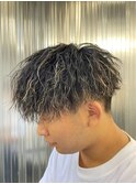 【リアルお客様スタイル】ツイストハイライトマッシュ