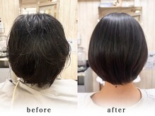 ブレイブシザー(BRAVE SCISSOR)の雰囲気（乾かすだけで叶う"自然"な縮毛矯正。不自然な矯正とはおさらば）