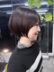 アテ 千里山(ate')の写真/【千里山】骨格/お顔パーツ診断で黄金バランスの小顔CUTをデザイン!"大人ショートstyle"はお任せ♪