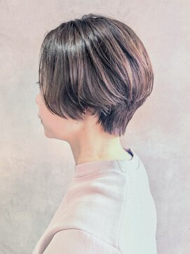 エンクス(enx) 着物ヘア/ダークアッシュ/ミディアムレイヤーカット/鶴ヶ峰HK19