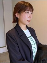 ラーム 松江学園店(rame) 切りっぱなしボブ