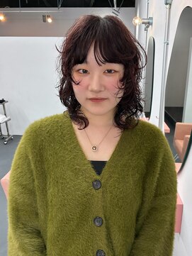 ツイ 新潟駅南けやき通り(tui) レイヤーウルフ/レイヤーパーマ/ゆるめパーマ/レイヤーウルフ