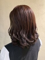 モアバイクリップス 湘南台(moa by clips) ラベンダーカラー×デジタルパーマ