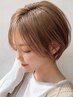 カット+ブリーチなしダブルカラー+選べるトリートメントorヘッドスパ