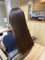 フレイムス ヘアアンドリラックス 吉川店(Frames hair&relax)&nbsp;縮毛矯正で艶々ロング