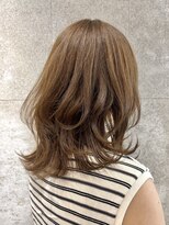 ピークアブー 原宿ハラカド(PEEK-A-BOO)&nbsp;☆海外風無造作レイヤーウルフカットくびれブラウン原宿30代