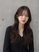 エヌア(ENURE)&nbsp;ロングレイヤー ベージュカラー ショートボブ 切りっぱなし
