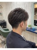 辻堂メンズパーマ￥7500/20代刈り上げニュアンスショート