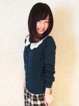 スーパーカット ヘッドショップ(SUPER CUT HEAD SHOP) 清楚感を演出＊ツヤさらミディ♪