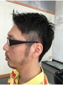 スタイリングも楽!男のショートモヒカン