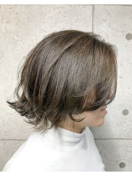 ア セカンド 清藤美容室第弐號(a sekand) [この冬オススメカラー]透明感バッチリ☆プラチナアッシュカラー