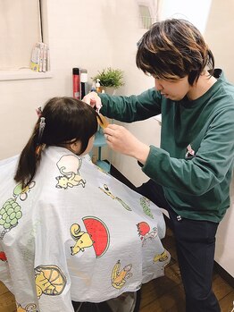 ヒッピーヘアー(Hippie Hair)の写真/大型サロンが苦手、じっくりと話したい方必見☆グレイColorやデザインColor,CUTも貴方のなりたいを叶えます