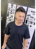 男前フェード