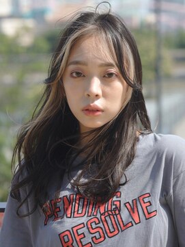 エムスラッシュ みなとみらい馬車道店(M SLASH) M.SLASH馬車道／ヘムライト/ウェーブパーマ/抜け感ルーズヘア