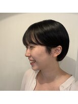 ラムネ&nbsp;ぷつっと丸みショート。