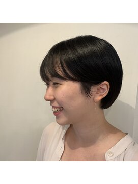 ラムネ ぷつっと丸みショート。