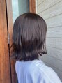 イコウヘアデザイン(icou hair design)&nbsp;ブリーチを使わない透明感たっぷりのくすみカラーが得意です♪
