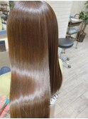 髪質改善ミネコラ×ラベンダーブラウン