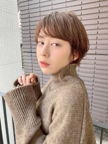 前髪カール/ネオシースルーバング/くびれボブ［銀座］