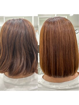 リト 西梅田店(Retto:) 髪質改善×ボブ＠伊達