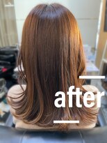 アキコ(AKIko) 艶髪ミディアサイドムレイヤー/30代/40代/50代