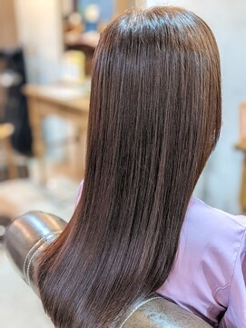 髪のエステ専門店 ヌーク(nuuk) 髪質改善/縮毛矯正/蒲生/城東/美髪/ピンクブラウン