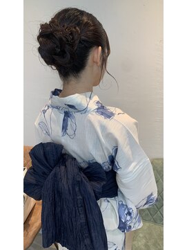 ゼストプラス(ZEST plus) 浴衣アップアレンジ