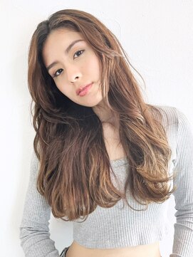 アイティーバイアルバム 北千住店(IT by ALBUM) アッシュブラウン_斜めバンググレージュカラー_29231