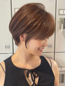 プルーヴ 秋葉原(prove) 30代40代大人女性/前髪ありショートボブ/ショートヘア/髪質改善