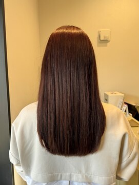 ラヴィン(LOVIN’) 髪質改善/ピンクブラウン/ロング