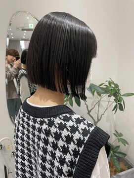 ジーナ 福岡天神(Zina) ＊校則が厳しくても安定の可愛さ＊パッっとボブ♪ zina福岡天神