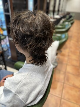 レゴ(Lego) ウルフカットパーマスタイル