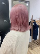 ルル(LuLu by KENJE)&nbsp;ピンクベージュカラー【藤沢/艶髪/ヘッドスパ/髪質改善】