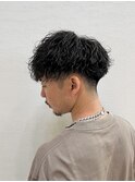 ツイストスパイラルパーマ/刈り上げ/メンズカット
