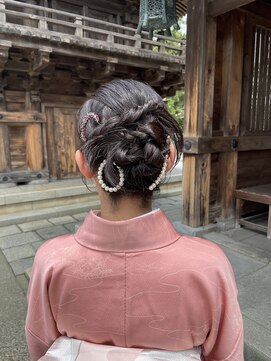 シーモアアンドサンズ(Seymour and Sons) お着物アレンジ