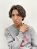 【全員】メンズカット+スパイラルパーマ　￥14300