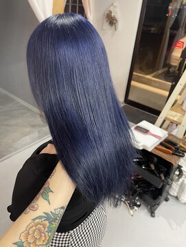 髪屋 紬 【Chu】ハイトーン/ブルーカラー/ネイビーカラー/ブルーブラック