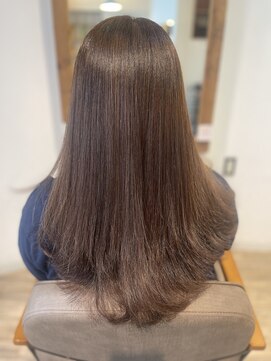 シェリル 名取美田園店(Cheryl) （髪質改善/縮毛矯正//ハイライト/白髪ぼかし/ショート）