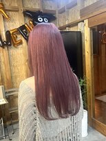 アフターニュース 新潟(afternews)&nbsp;ピンクベージュ/ダブルカラー/ケアブリーチ/髪質改善/駅南