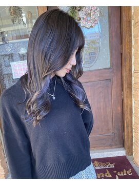 グランジュテ(grandjute) ラベンダーグレージュ