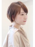 【 Ｉ. 】30代からの襟足すっきり前下がりショートボブ　川口