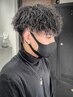 【佐藤凜大指名限定★セットがキマる！】カット+全体パーマ￥13800
