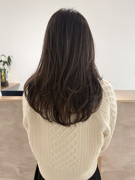 ノウハウ タニマチ(KNOWHOW tanimachi) ふわっとレイヤー/ワンカールレイヤー/オリーブベージュ