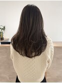 ふわっとレイヤー/ワンカールレイヤー/オリーブベージュ